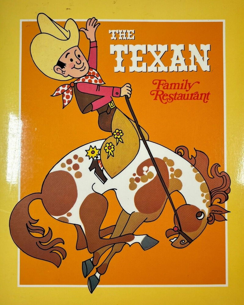 Texan Family Restaurant - Menu (newer photo)